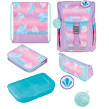 EAN 4008110396316 - Herlitz FiloActive XL Plus Ocean Lights juego de mochila escolar Chica Poliéster Azul, Rosa imagen 1