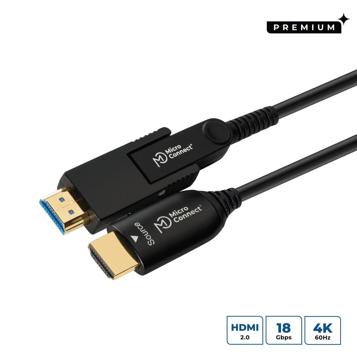 EAN 5704174034964 - Microconnect HDM191920V2.0DOP cable HDMI 20 m HDMI tipo A (Estándar) Negro imagen 1