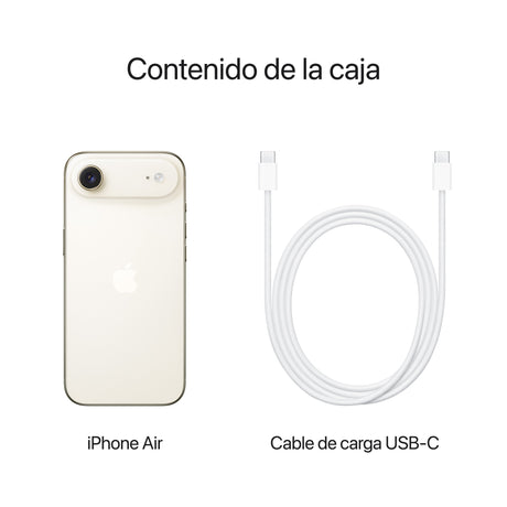 EAN 0195950624588 - Apple iPhone Air 16,5 cm (6.5") SIM doble iOS 26 5G USB Tipo C 1 TB Oro imagen 8