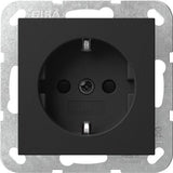 Gira System 55 Toma De Corriente Schuko Negro