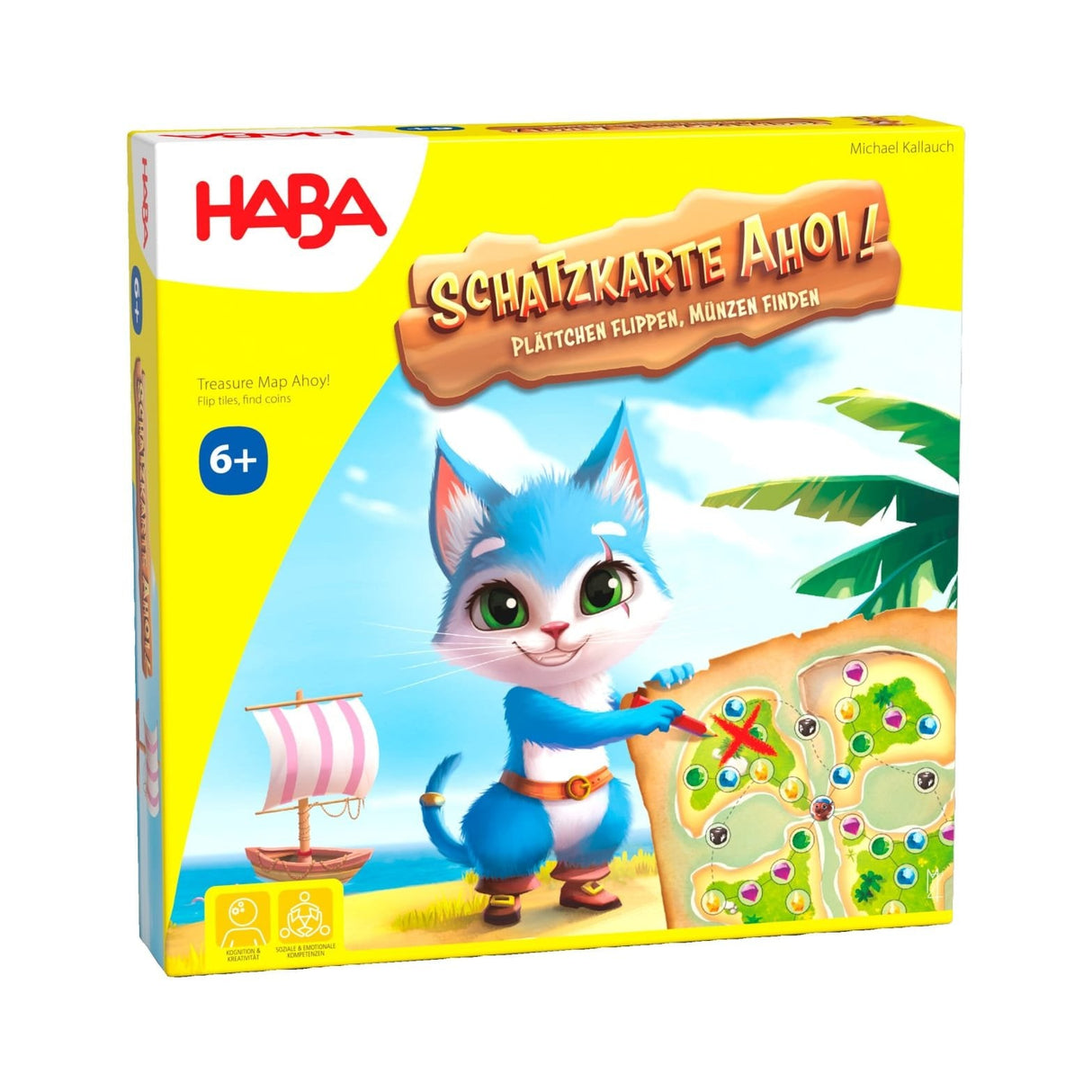 Haba Mapa Del Tesoro Ahoi!, Juego De Mesa 2011824001
