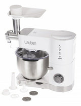 Robot  Lauben Lbnkm1200wt De Cocina 1200 W 5,5 L Acero Inoxidable, Blanco