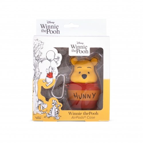 Thumbsup! Funda Powersquad Airpods "Pooh" Silicona 3d