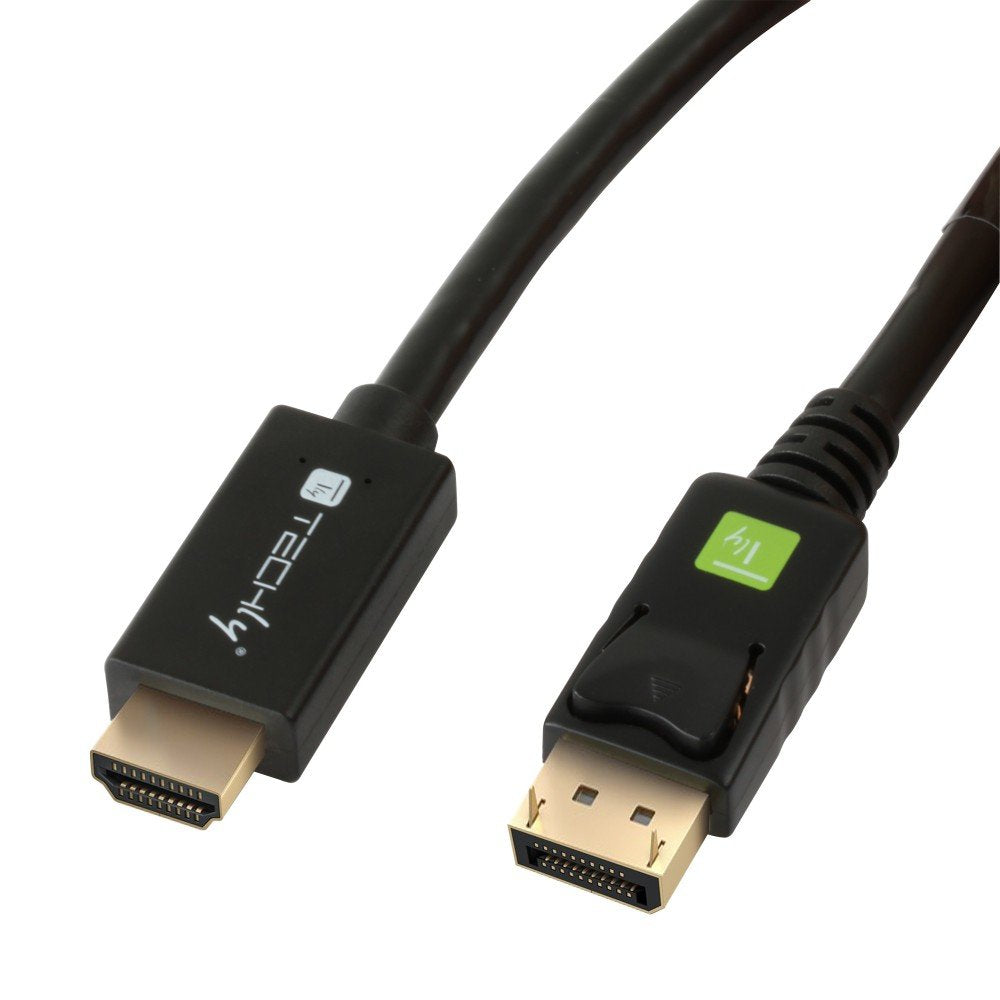 Techly Icoc Dsp-H12-020 Adaptador De Cable De Vídeo 2 M Displayport Hdmi Negro