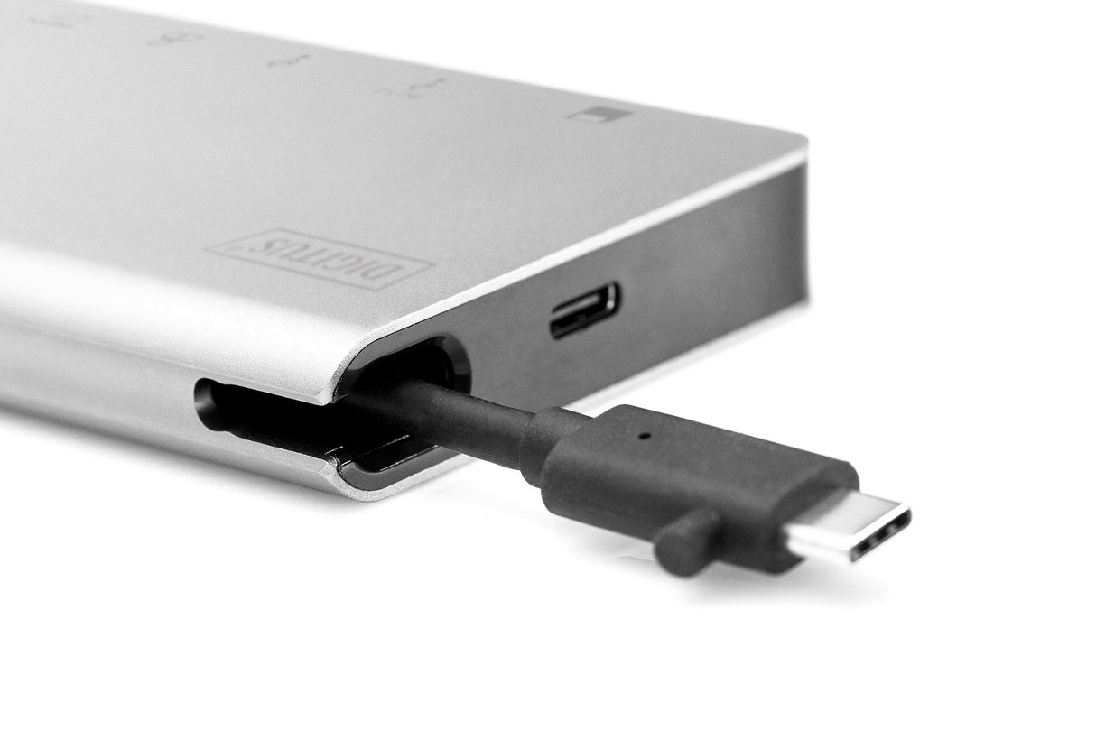 EAN 4016032450443 - Digitus DA-70866 base para portátil y replicador de puertos Alámbrico USB 3.2 Gen 2 (3.1 Gen 2) Type-C Pl imagen 4