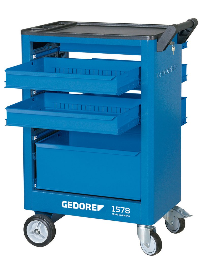 Carro Portaherramientas Gedore 1578 (Azul Negro)