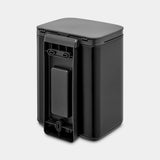 Brabantia Bo Mülleimer 4 Liter Matt Black