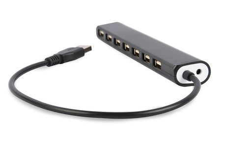 EAN 8716309124461 - Gembird UHB-U2P7-04 hub de interfaz USB 2.0 Negro imagen 3