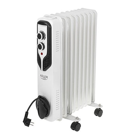 EAN 5903887805919 - Adler AD 7816 calefactor eléctrico Exterior Blanco 2000 W Radiador de aceite eléctrico imagen 1