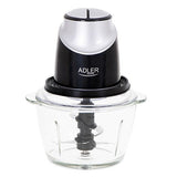 EAN 5903887803274 - Adler AD 4082 picadora eléctrica de alimentos 1,2 L 300 W Negro, Plata imagen 2