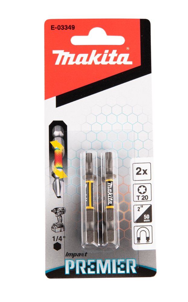 EAN 0088381570008 - Makita E-03349 punta de destornillador 2 pieza(s) imagen 2