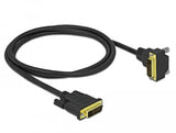 Delock Dvi Cable 24+1 Macho A 24+1 Macho Angular 1 M