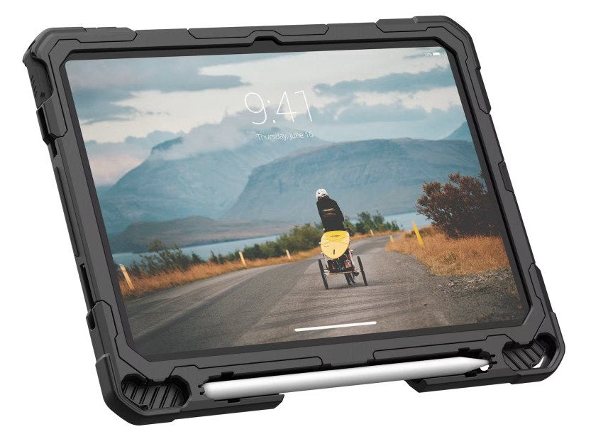 Urban Armor Gear Uag Plasma Series - Trasera Cubierta Para Tablet - Resistente - Con Integriertem Protector De Pantalla - Negro, Ice - Para Apple 10.9-Inch Ipad (10. Generation)