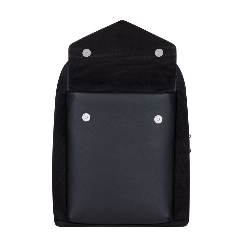 Mochila Riva Canvas Urban Para Portátil (14")  Negro 8524