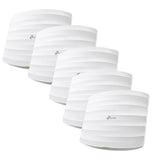 Ap Tp-Link Eap245(5-Pack) 1750mb Ceiling Mount 2× Gb Rj45 P, 450 Mbps At 2.4 Ghz + 1300 Mbps At 5