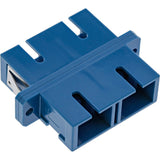 Adaptador De Fibra Óptica Inline Duplex Sc/Sc Monomodo Funda De Cerámica Azul