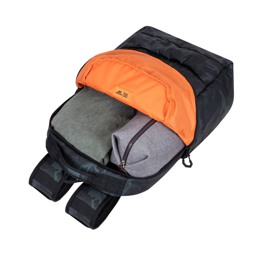 Rivacase Sherwood Mochila Camuflaje 10,5"  Gris Camo 7631