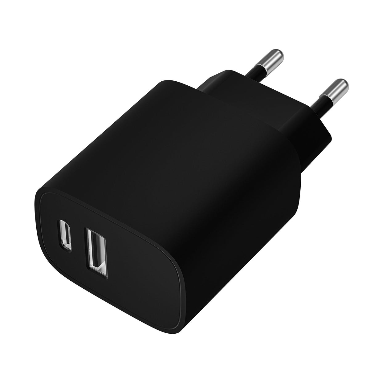 Cargador De Pared Leotec Lecsph20w2k 1xusb Tipo-C 1xusb 20w
