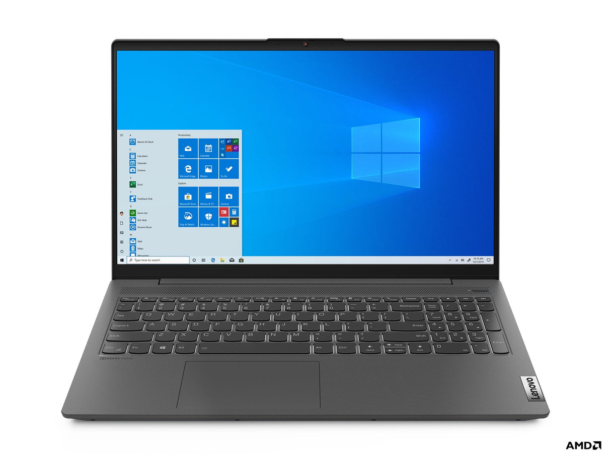 Lenovo Ideapad 5 15alc05 82ln Amd Ryzen 7 5700u / Hasta 4.3 Ghz Sin So Radeon Graphics 8 Gb Ram 512 Gb Ssd Nvme 15.6" Ips 1920 X 1080 (Full Hd) Wi-Fi 6 Gris Grafito Kbd: Español