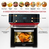 EAN 5903887803168 - Adler AD 6309 freidora Sencillo 13 L Independiente 2500 W Freidora de aire caliente Negro, Plata imagen 21