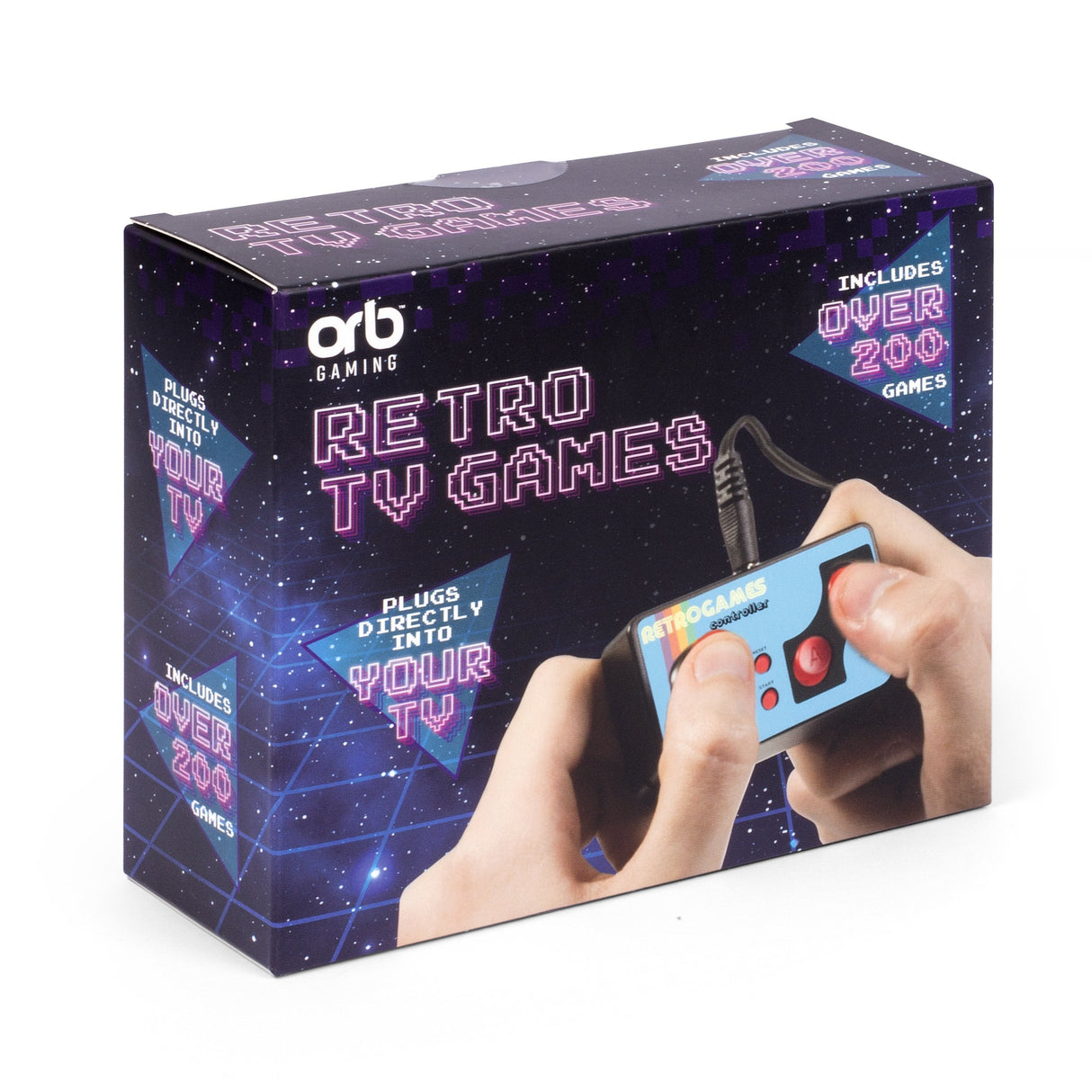 Thumbsup! Orb-Mini Tv Games-Incl. 200 Juegos Retro