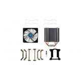 EAN 8436556143359 - Deep Gaming Cyclone II LED Blue Procesador Enfriador 12 cm Negro 1 pieza(s) imagen 4