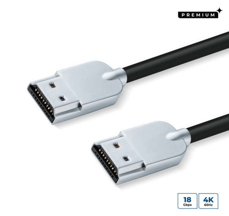 EAN 5715063300756 - Microconnect HDMISUPERSLIM05M cable HDMI 0,5 m HDMI tipo A (Estándar) Negro imagen 1