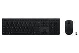 EAN 0195892062448 - Lenovo 4X31K03931 teclado Ratón incluido RF Wireless + Bluetooth Inglés de EE. UU. Negro imagen 1