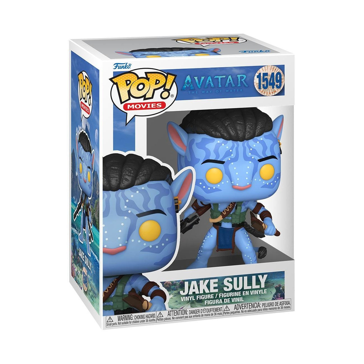 Funko Pop Cine Avatar The Way Of The Water Jake Sully Battle 73087