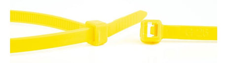 EAN 8717278577685 - WKK 110194471 presilla Brida reutilizable Plástico, Poliamida Amarillo 100 pieza(s) imagen 2