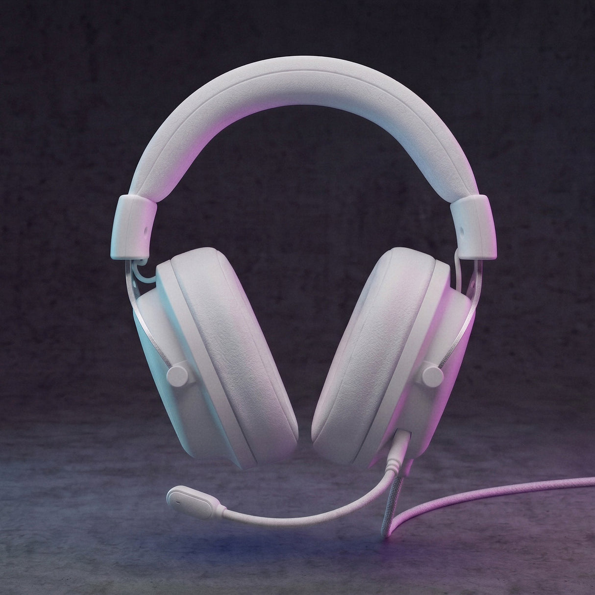 Auriculares Gaming Inalámbricos Con Micrófono Mars Gaming Mh-Forge Jack 3.5 Bluetooth Blancos