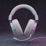 Auriculares Gaming Inalámbricos Con Micrófono Mars Gaming Mh-Forge Jack 3.5 Bluetooth Blancos