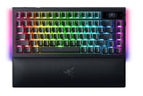 Razer Blackwidow V4 Pro 75% Mechanical Gaming Keyboard, Us Layout, Wireless, Black