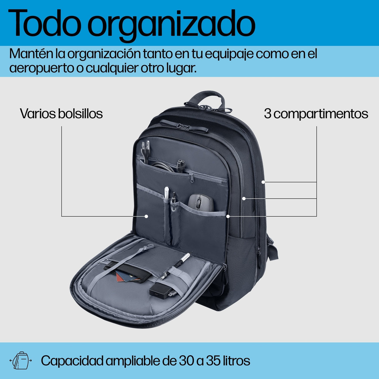 Travel Plus Notebook Backpack - 17.3inch