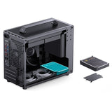 Jonsplus Z20 Micro-Atx Carcasa, Con Tragegriff - Negro