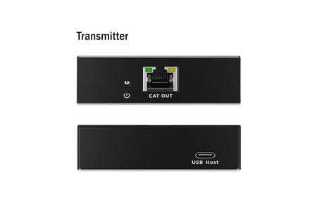 EAN 4016032502111 - Digitus DA-73121 extensor de consola Transmisor y receptor de consola 5000 Mbit/s imagen 3
