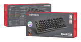 Genesis Thor 404 Tkl Rgb Mechanical Gaming Keyboard, Kailh Box Brown V2 Switch, Us Layout, Wired, Black