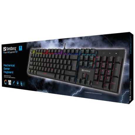 EAN 5705730640315 - Sandberg 640-31 teclado Juego USB QWERTZ Alemán Negro imagen 3