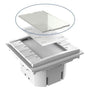 EAN 5715063121498 - Vivolink VLCP8B-PLEXIGLASS botonera Blanco imagen 1