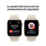 Apple Watch Se3 Gps Cellular 44mm Caja De Aluminio Blanco Estrella Correa Deportiva Arena M L