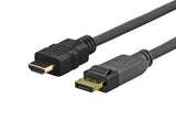 Vivolink 5.0m Displayport - Hdmi 5 M Negro