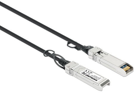 EAN 0766623508414 - Intellinet 508414 Cable de fibra óptica e InfiniBand 2 m SFP+ Negro, Plata imagen 2