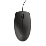 Trust Primo Teclado & Ratón Set, Con Cable, Deutsches Qwertz-Layout, Flüssigkeitsgeschützt