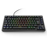 Sharkoon Skiller Sgk25, Teclado De Juegos Negro, De-Layout, Huano Red 4044951041824