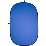 Fondo Plegable 2 En 1 Walimex Gris/Azul, 180x210cm