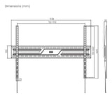 Aisens Soporte Eco Ultra Delgado Para Monitor/Tv 75kg De 43-100, Negro
