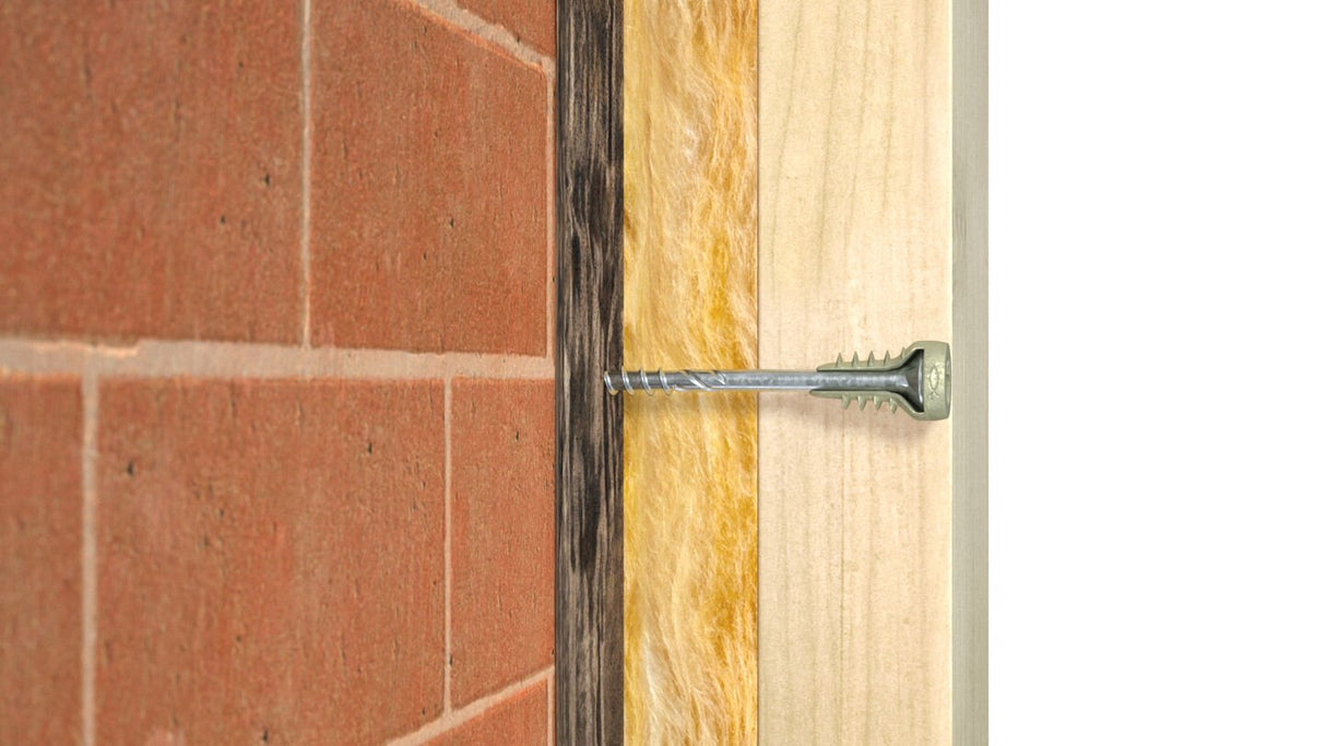 Tornillo De Ajuste Fischer Fafs 5.0 X 120 Tx25 100 Piezas 558882