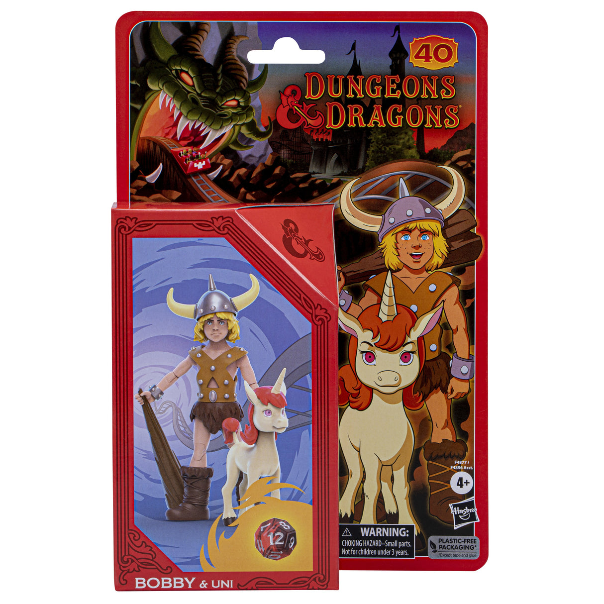 Figura Hasbro Dungeons & Dragons : Bobby Y Uni