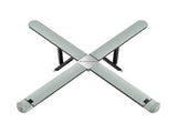Soporte De Portátil Conceptronic Thana11g Ergo Hasta 17.3" Plegable 8 Niveles Max 5kg Gris