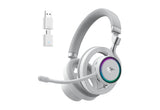 Auriculares Havit Fuxi-H8  Con Cable/Inalámbricos Para Juegos (Blancos)